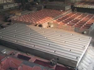 电机试验平台铸铁平板应用