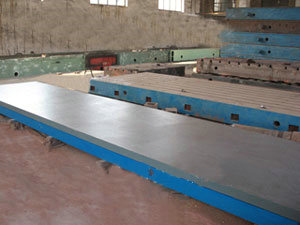 铸铁平台的拼装与调试技巧